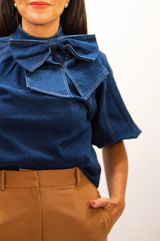 Maverick Denim Top